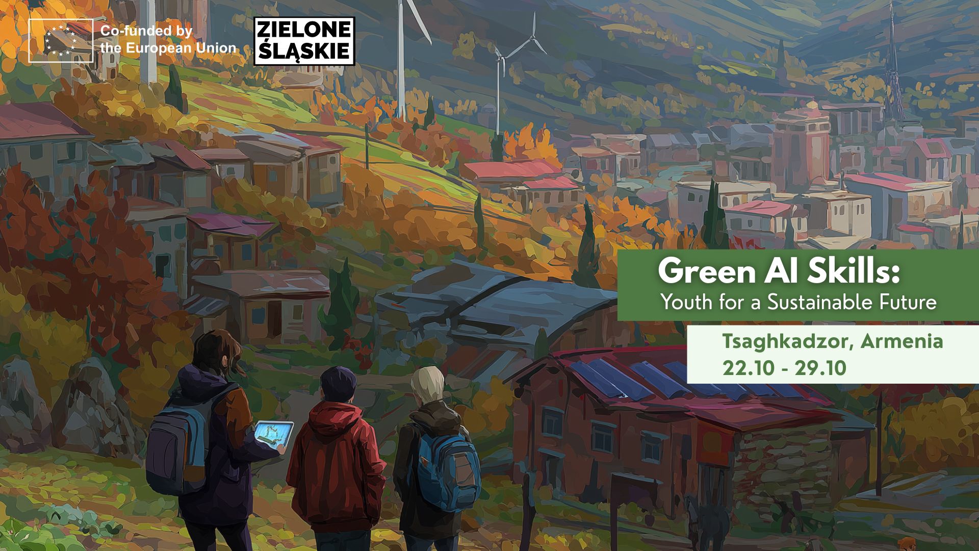 Green AI Skills Youth Exchange in Armenia
