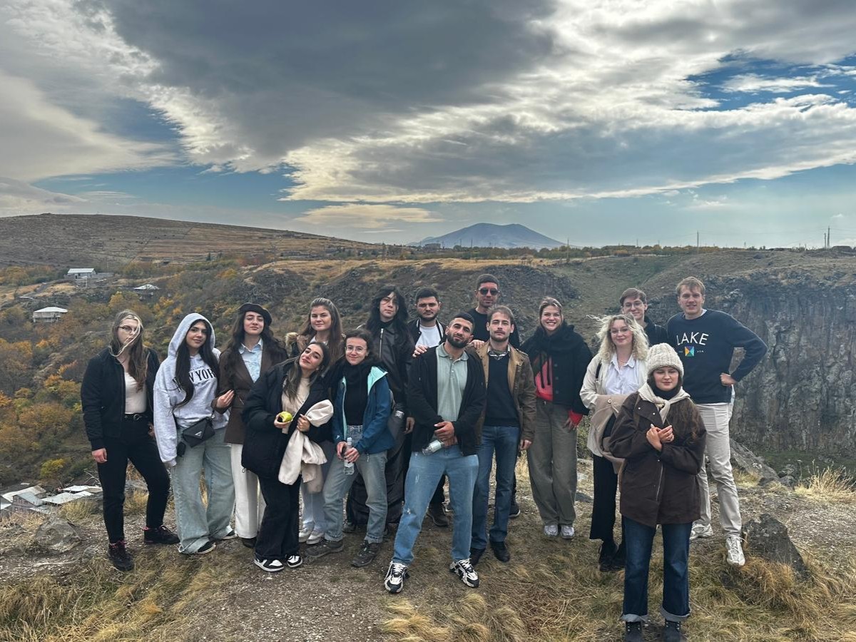 Green AI Skills – uczestnicy podczas zajęć w Armenii